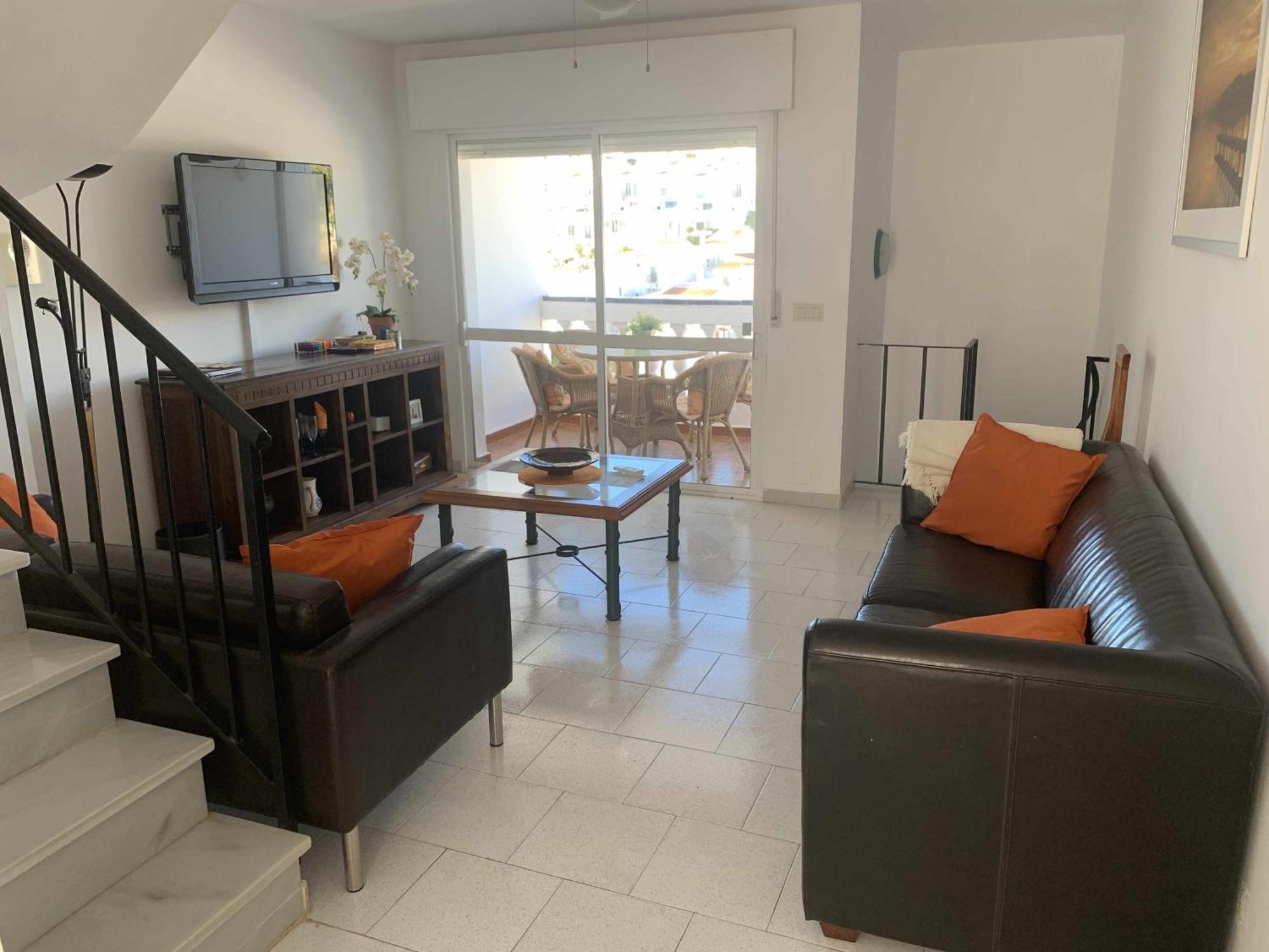 Casa Kaluel Adosado Blanco Villa Nerja Bagian luar foto