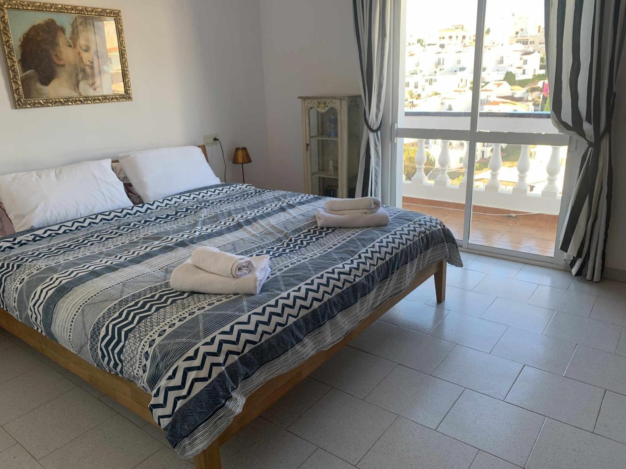 Casa Kaluel Adosado Blanco Villa Nerja Bagian luar foto